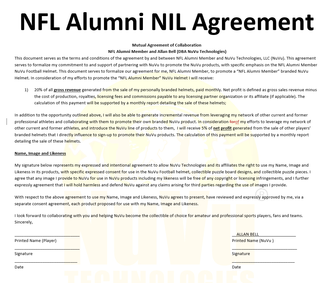 NFL Alumni Member Signup